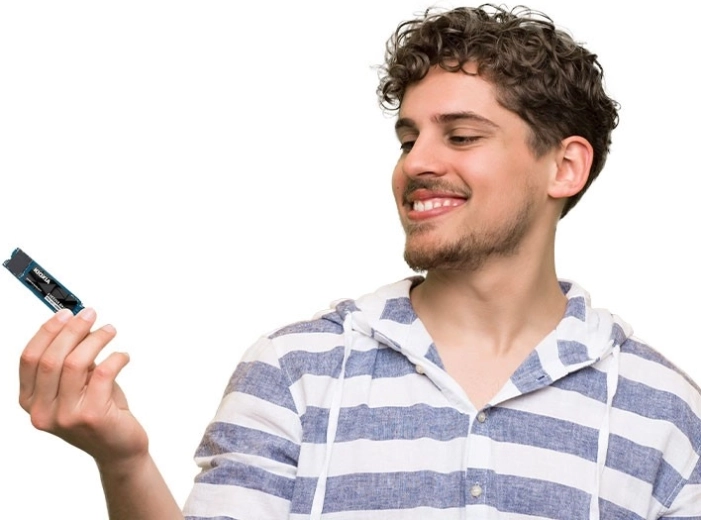 Easy installation into an M.2 slot