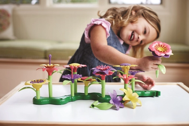 Green Toys Flower Garden – building set made from recycled plastic