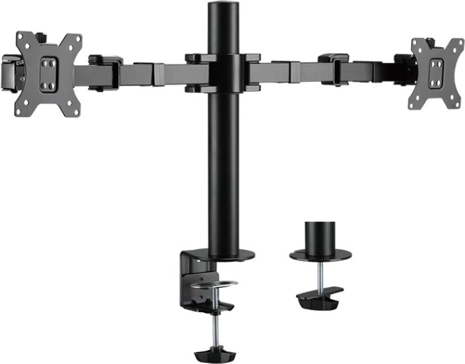 Supporto da scrivania LogiLink per due monitor 17–32"