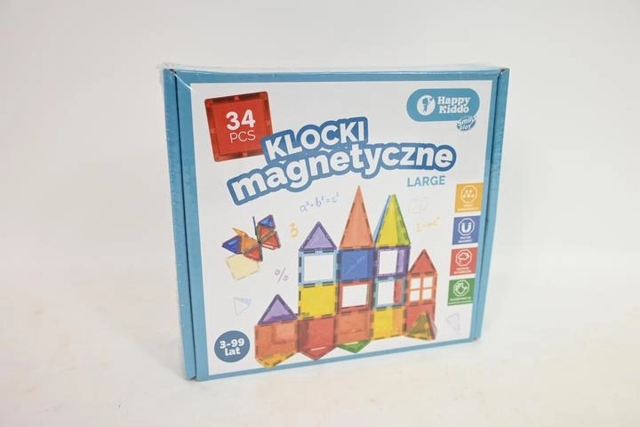 Costruzioni magnetiche SmilyPlay 34 pezzi