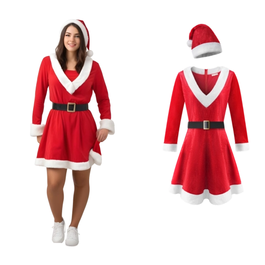 Set natalizio completo pronto da indossare