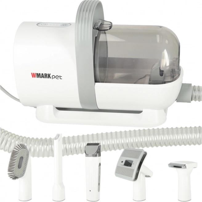 WMARK Pet fur vacuum cleaner with grooming set
