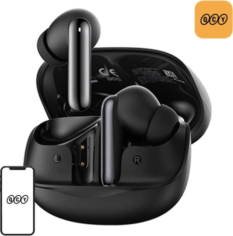 Wireless Earbuds QCY MeloBuds HT12 Black