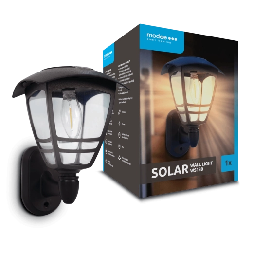 Modee solcelle vægmonteret dekorativ LED-lampe WS130