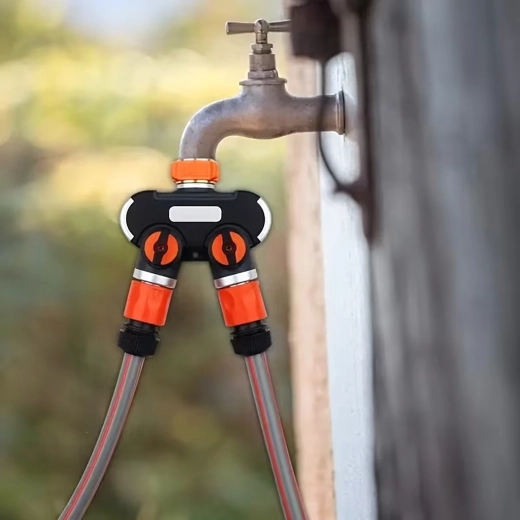 Deux sorties depuis un seul robinet