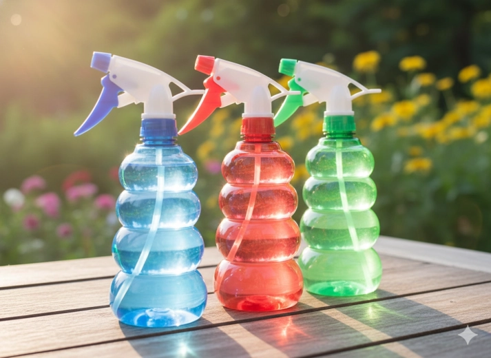 Pulvérisateur réglable et variantes de couleurs