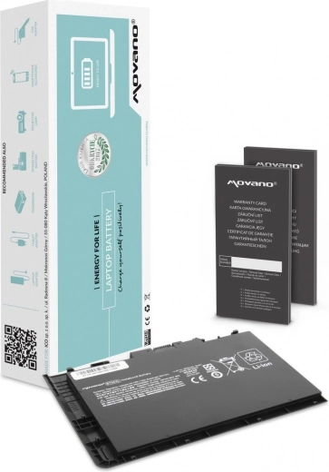 Batteri BT04XL til HP EliteBook Folio 9470m/9480m 3500 mAh (52 Wh) Movano