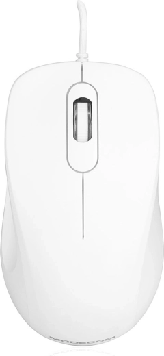 Mouse ottico cablato bianco