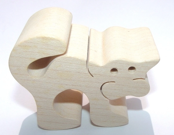Fauna wooden animal cat