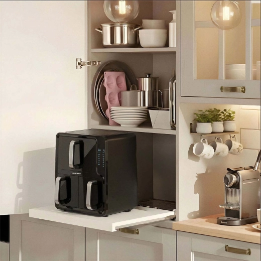 Compacte plaatsing en dual‑zone vermogen 2800 W