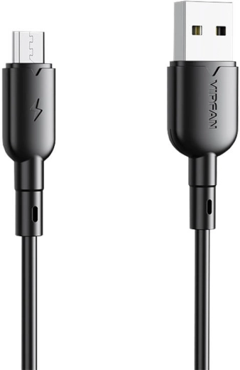 USB A to Micro USB Cable Vipfan X11 Black 1m