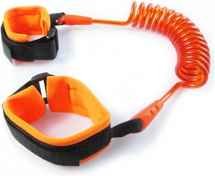 Children's Safety Wrist Leash – Orange