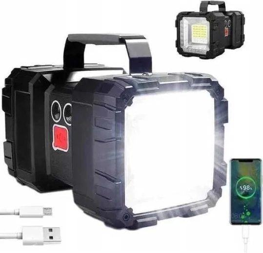 Powerful light output and long beam distance