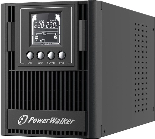 UPS On-line 1000VA, tre uscite FR, USB/RS-232, LCD, tower, EPO