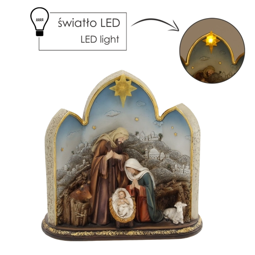 Warm LED light for a festive atmosphere