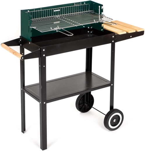 Braciere regolabile per grigliate precise