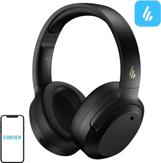 Edifier W820NB Wireless Headphones with ANC – Black