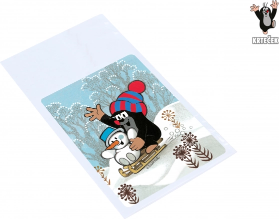 Gift Bag Little Mole Christmas 21 × 40 × 8.5 cm