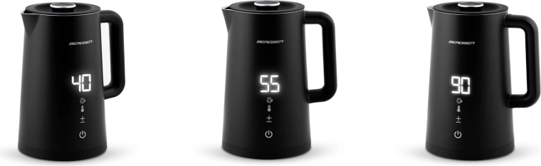 Réglage précis de la température avec écran LED