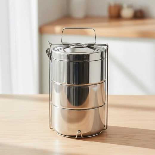 Robuster Edelstahl und sicheres Tragen