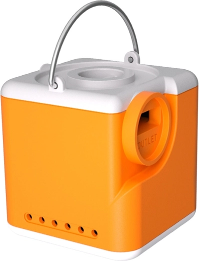 Flextail Nano Pump 5C1 pompe portable 3-en-1 orange