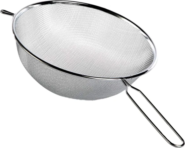 Tamis de cuisine en métal avec poignée 23 cm