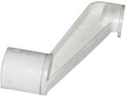 Replacement handle for manual whisk 1 l, plastic, height 16 cm
