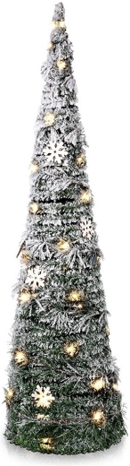 Effetto neve e fiocchi di legno