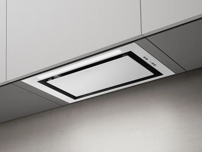 Witte afzuigkap LANE 72 cm
