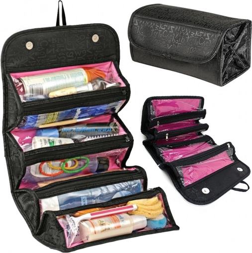 Travel makeup organizer