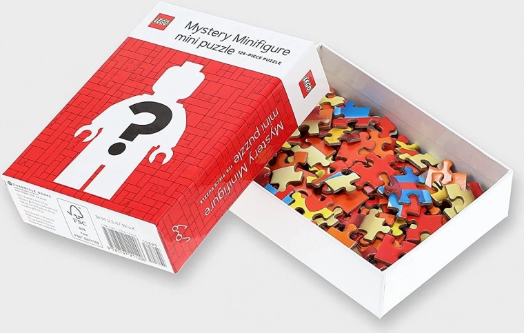 LEGO Puzzle secret minifigure 126 pieces – Red