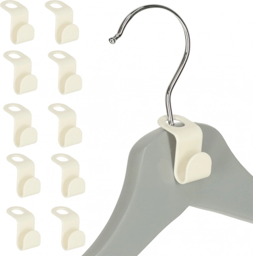 Hanger hooks for wardrobe – organizer, set of 10 pcs