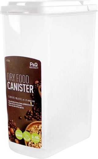 Food storage container with flip-top lid 2400 ml LOCKnLOCK