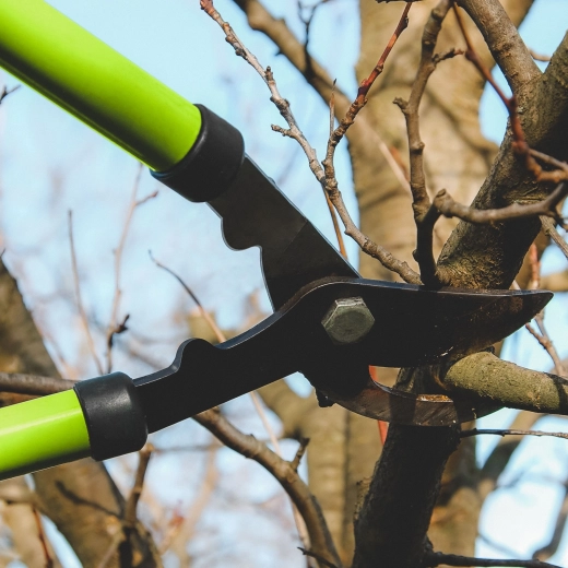 Gartenschere für Äste mit Stahlklinge