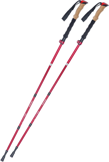 Bâtons de trekking pliables Sportwell avec verrou flip lock