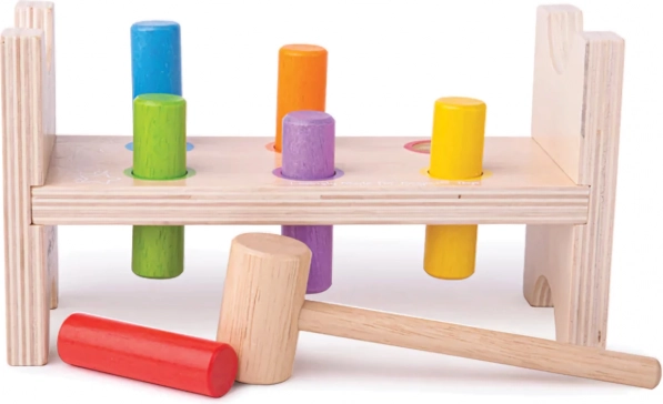 Bigjigs Baby Wooden Hammering Bench