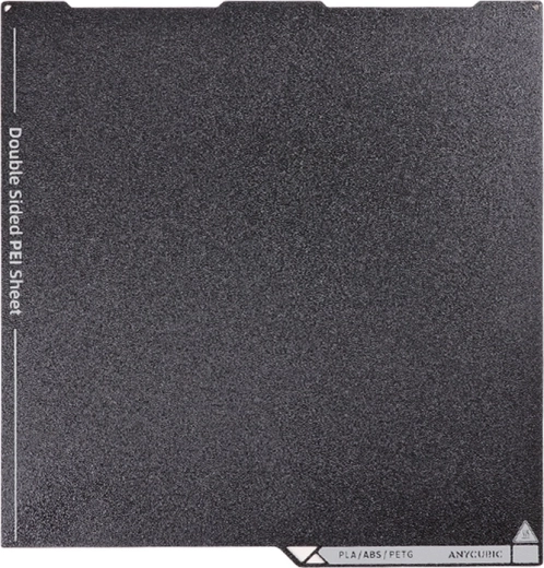 PEI build plate for Anycubic Kobra 3, Kobra 3 Combo, Kobra 3 V2 and Kobra 3 V2 Combo 3D printers