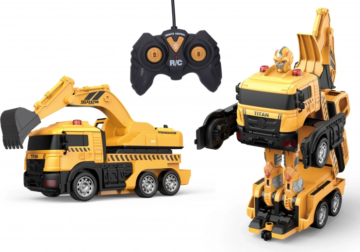 RC autorobot – escavatore trasformabile 29 cm