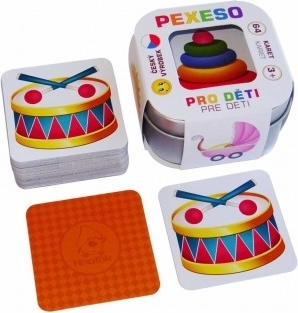Pexeso Per Bambini Nella Scatola di Latta