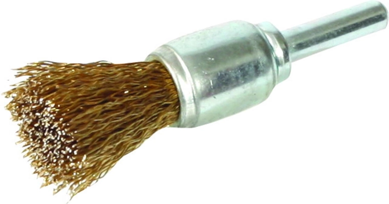 End rotary brush 12 mm, crimped wire 0.3 mm, shank 6 mm FESTA