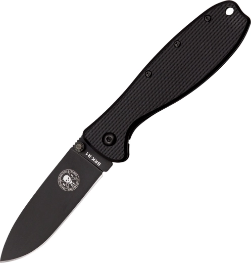 Coltello chiudibile ESEE Zancudo Black, 7,7 cm, tutto nero, FRN