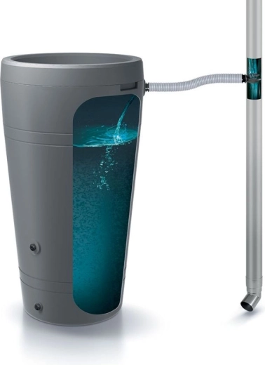 Ideale per collegare la botte al pluviale