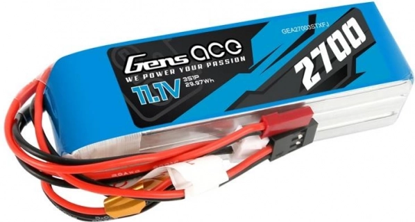 Battery for Remote-Controlled Devices Gens Ace 2700mAh 11.1V