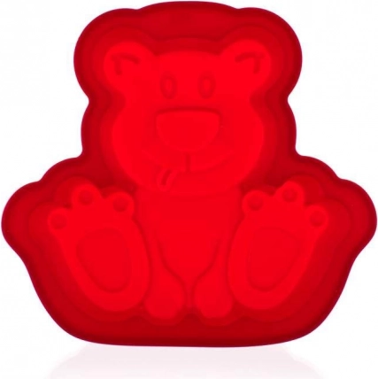Silicone Mold Bear Banquet Culinaria Red 19.8x20.7cm