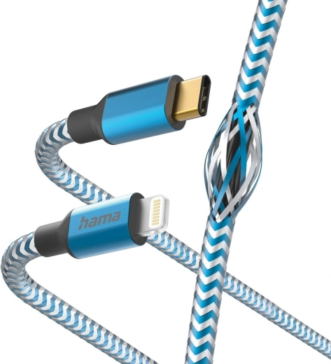 Cavo di ricarica 1,5 m USB-C Lightning Blu