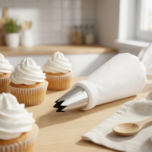 Compatible with most piping bags