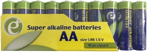 Batterie alcaline AA LR6 1,5 V – confezione da 10 pezzi