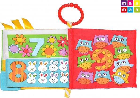 Cloth baby book 15 × 15 cm