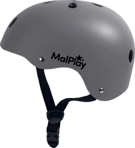 children's bicycle helmet safekiddo gray (s, 48–54 cm)