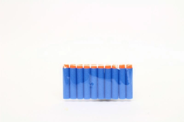 Set of 10 foam darts for kids’ toy blasters